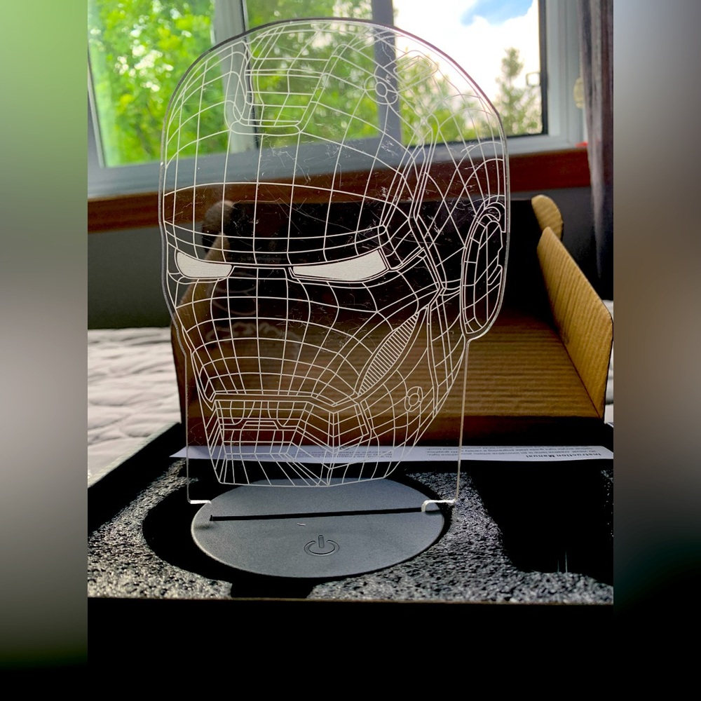 Ironman 3D lamp